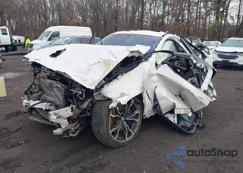 2020 BMW X3 M Competition z USA, uszkodzony, nr VIN 5YMTS0C07L9B00920